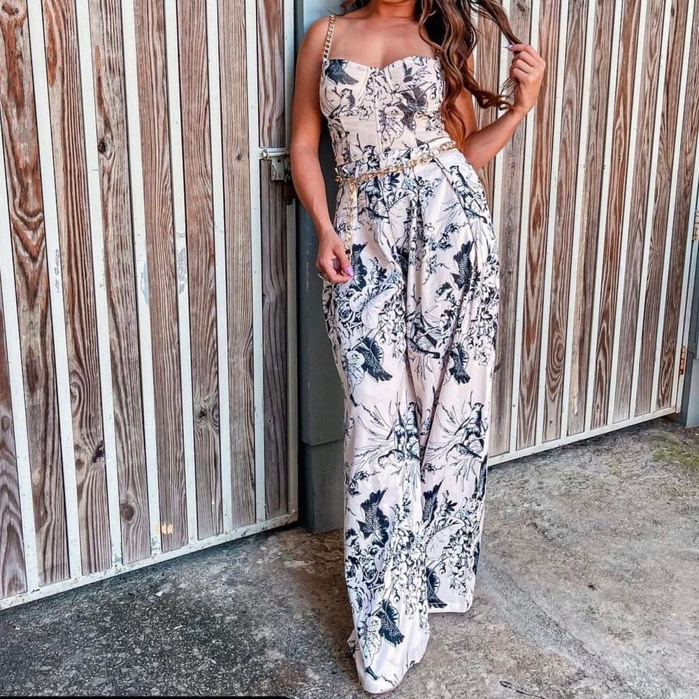 NEW PALAZZO SUIT WIDE LEG